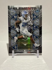 Omarion Hampton Topps 2024 Bowman’s Best University Elements Of The Game