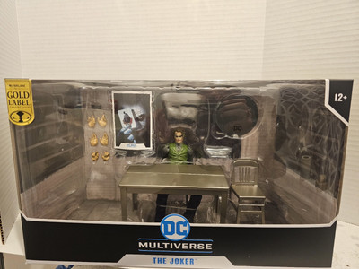 Mcfarlane Joker Gold Label Exclusive Interrogation Room   