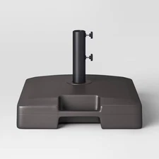 Fillable Outdoor Patio Market Umbrella Bases Black - Room Essentials
