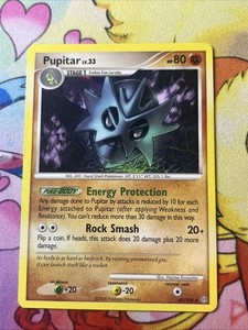 Pupitar 47/100 Stormfront Pokemon Card LP
