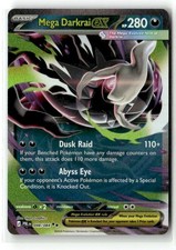 Mega Darkrai ex #048/084 ME05: Carta Pokemon Holo Pitch Black