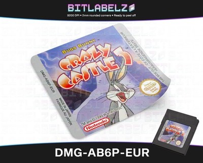 Bugs Bunny - Crazy Castle 3 [DMG-AB6P-EUR] Game Boy Color Label