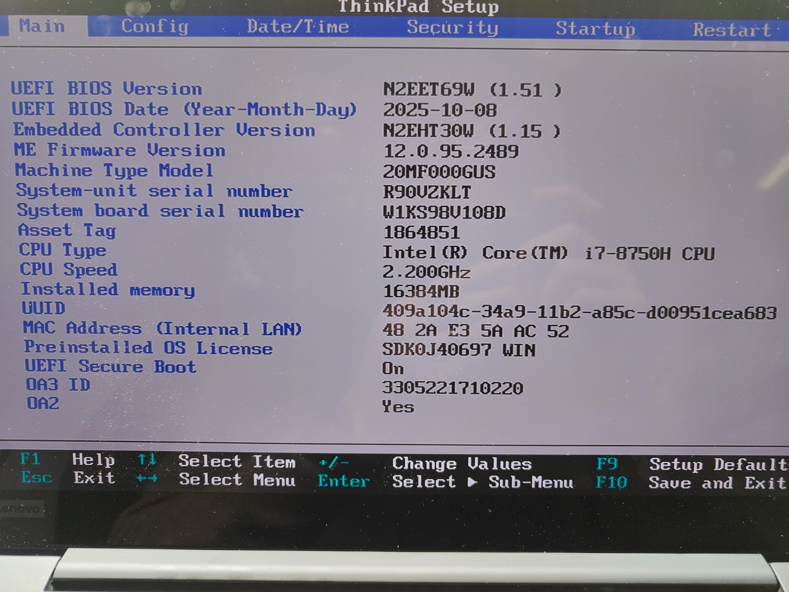 Lenovo ThinkPad X1 Extreme Gen 1 15.6, 15-Inch Laptop, with Intel Core i7 8th Gen., Windows 11 Pro