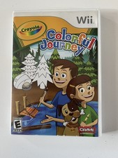 Nintendo Wii Game Crayola Colorful Journey New In Case With Booklet
