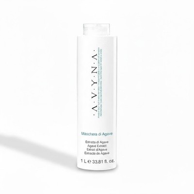Avyna Maschera di Agave 33.8oz - Hydrating Hair Mask for Frizz Control & Shine