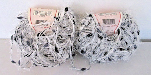 2 Skeins Moda-Dea Flip Yarn - See Colorways 100g Polyester Eyelash - 第 27/28 張圖片