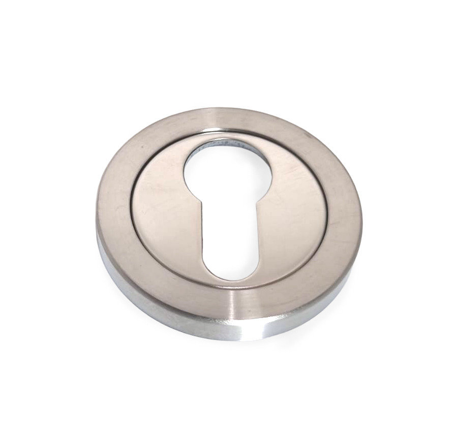 Carlisle Brass Steelworx - Escutcheon - Satin Stainless Steel 52mm Euro profile