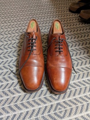 Cheaney Brown Cap Toe Oxford   Size UK 7½, Width E