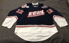 Game Used/Worn 2002 ECHL All Star Game Jersey - Allan Sirios - Pee Dee Pride