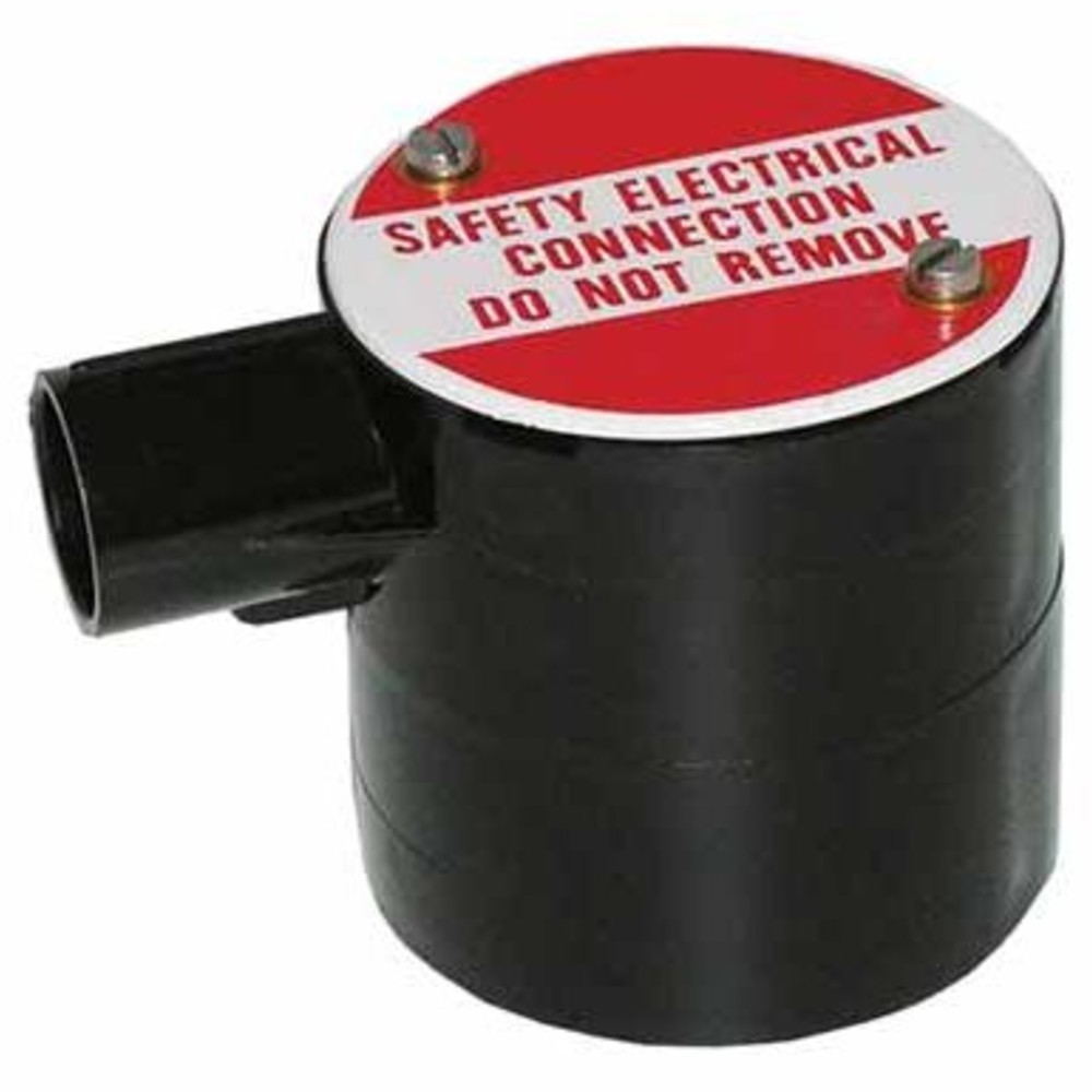 Greenbrook ECB Norslo Earth Rod Connection Box PVC (Black)