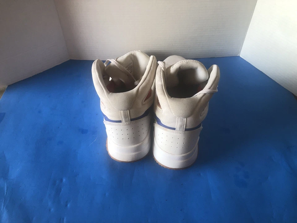 Zapatilla deportiva Reebok Bb Os Mid para hombre TALLA 12 color blanco rojo radiante azul humilde Foto 4 de 4