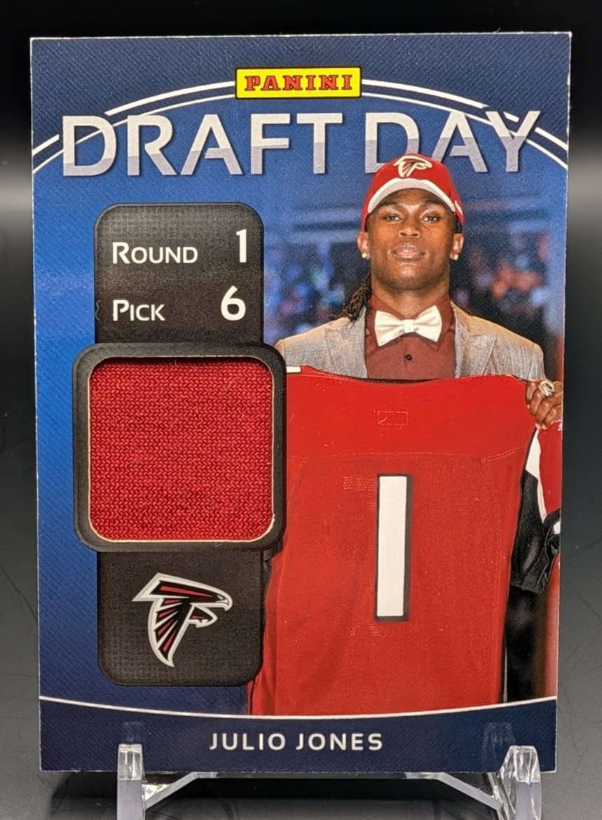 2011 Panini Black Friday Julio Jones Draft Day Materials #DDJJ SSP /20 RC