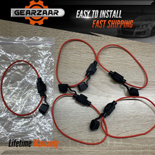18 Gauge ATC ATO In-Line Fuse Holder Wire Copper 12V Blade Waterproof 5 Pack US
