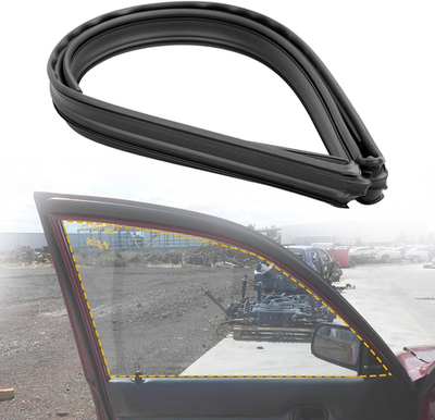 #ad #ad Front Left Door Window Channel Seal Rubber for Toyota Corolla Sedan 2002 2008 $44.04