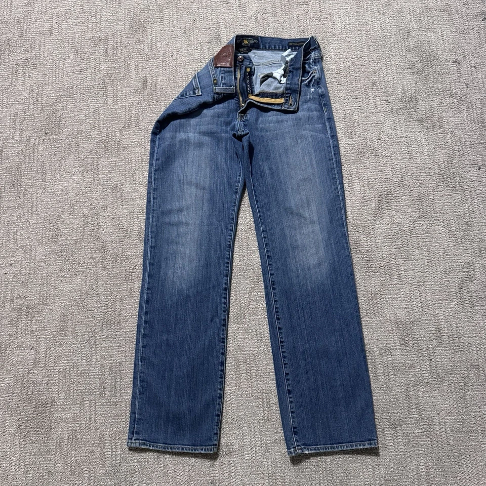 Lucky Brand Jeans Men's Size 32X32 Blue Mid Wash 361 Vintage Straight Denim USA - Image 2 of 4