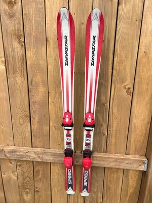 Alpine Downhill Snow Ski DYNASTAR SPEED 51'' Long Skis 130 cm with Bindings
