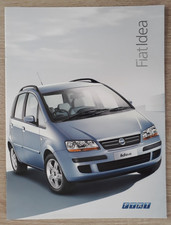 Fiat Idea Range Brochure 2004 - Active  Dynamic  Eleganza
