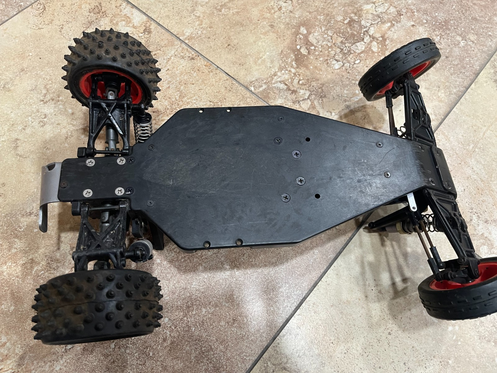 1/10 Scale Vintage TEAM LOSI JRX2 2WD R/C Electric Roller Buggy