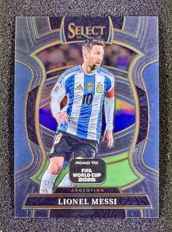 2025-26 Panini Select Road to FIFA World Cup 2026 Lionel Messi #56 Terrace