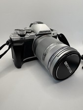 Olympus OM-D E-M10 Mark II Camera Ensemble with 2 Lenses, Strap, and Bag