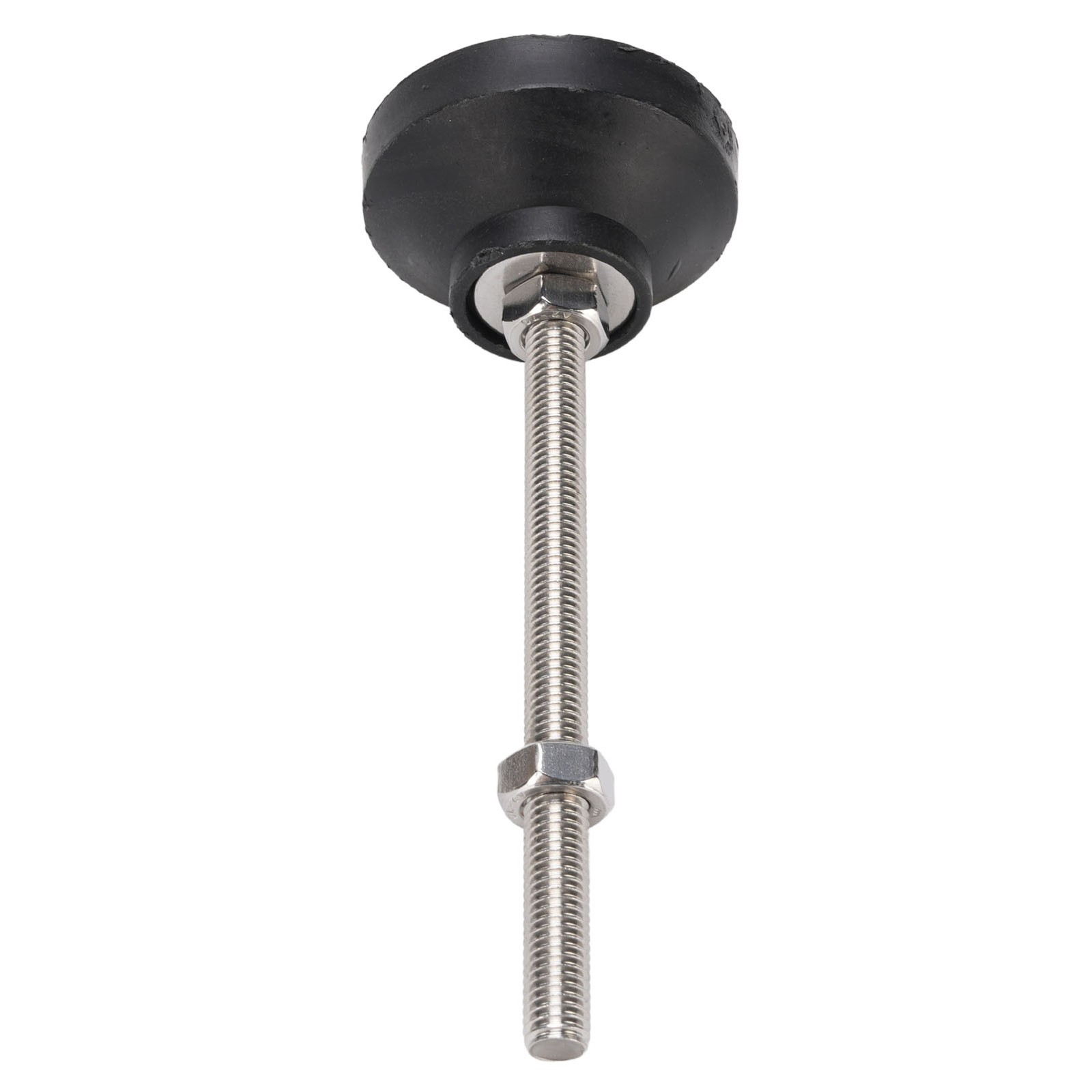 4Pcs Leveling Feet M8 Workbench Non Slip Rubber Base For Furniture Table Black