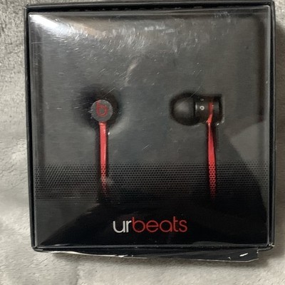 Beats by Dr. Dre urBeats In-Ear Headphones Black Red Wired with Mic & RemoteTalk