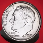 1962-P Silver Roosevelt Dime Gem BU from OBW Roll Fast S&H W/Tracking