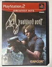 Resident Evil 4 Greatest Hits Sony PlayStation 2 PS2 Capcom NTSC-U/C CIB
