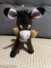 DEKO-Esel Plüschtier braun