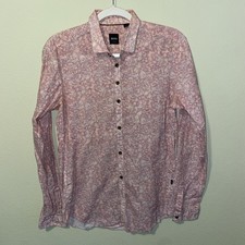Hugo Boss Men s Button Down Shirt Pink