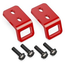 Rear Tow Hooks, 304 Stainless Steel Recovery Hook Compatible with 4Runner /