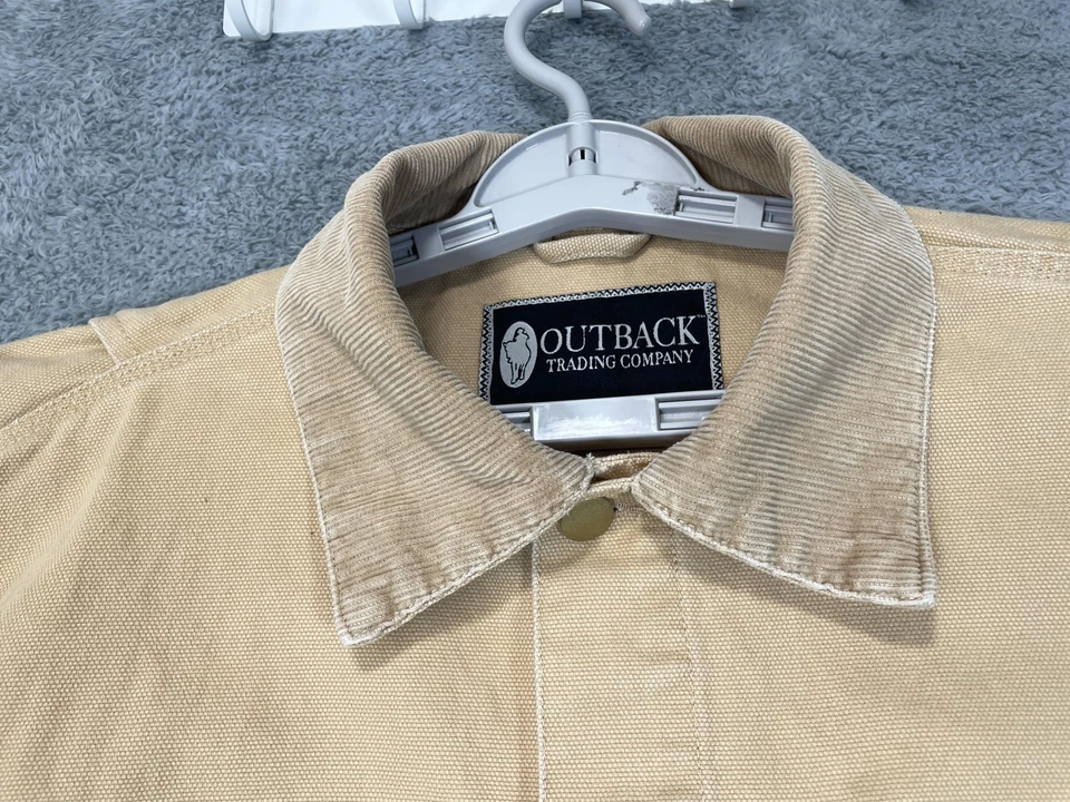 Outback Trading Company Jacket Mens XL Tall Tan Cowboy Brush Chore Coat 6509 - Image 4 of 4