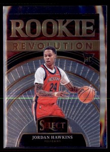 2023-24 Panini Select Basketball Jordan Hawkins Pelicans 3 Rookie Revolution