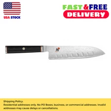 MIYABI Kaizen 5.5-inch, Hollow Edge Santoku Knife