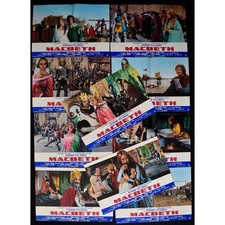 fotobuste MACBETH The tragedy roman polanski Jon Finch Martin Shaw F221
