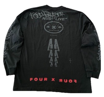 Travis Scott Long Sleeve Shirt XL Black 4x4 Fix Your Energy NEW *missing print