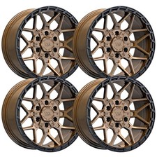 Set-4 Evok Ev602 17x9 5x55x127 Bronze Black -12mm Wheels Rims 17 Inch