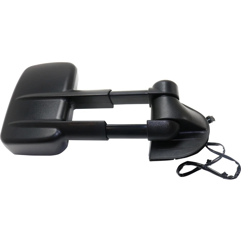 Espejo retrovisor eléctrico para Chevy Silverado 1500 2007-13 remolque derecho manual plegable texturizado Foto 3 de 4