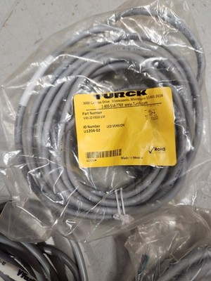 Turck VAS 22-D653-5M cable cordset Micro 4-Pin Lighted PNP