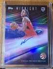 Topps Midnight Rookie Auto Collin Murray-Boyles Raptors Witching Hour 3/3