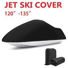 Jet Ski Cover Heavy Duty 120"-135" Storage Sun Waterproof Anti-UV protection
