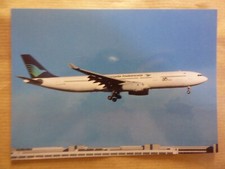 AIRBUS A 330 GARUDA INDONESIA PK-GPE / CARTE POSTALE AVIATION