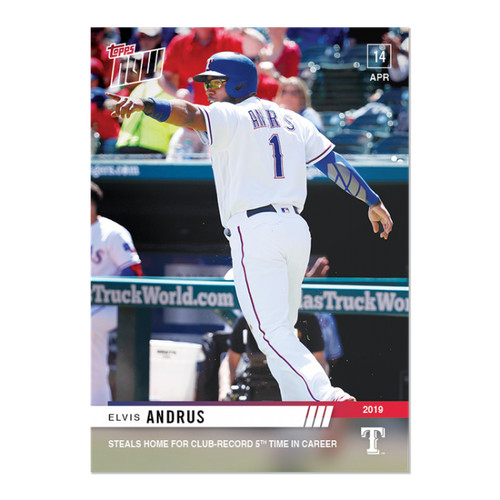 2019 Topps Now 83 Elvis Andrus