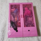 BARBIE Closet/ Case With Clothes New With 38 Items. Doll Not Included.