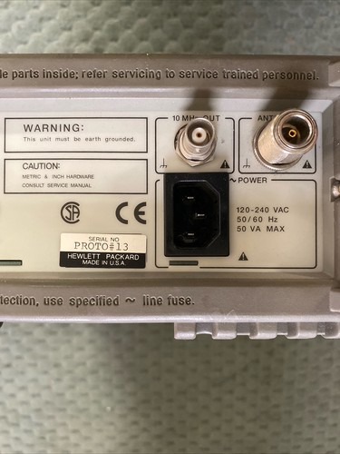 Hewlett Packard HP 58503A GPS Time And Frequency Reference Receiver - Picture 7 of 7