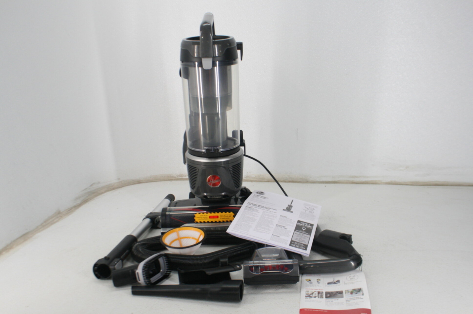Hoover WindTunnel Tangle Guard Upright Vacuum Bagless Carpet Hard Floor