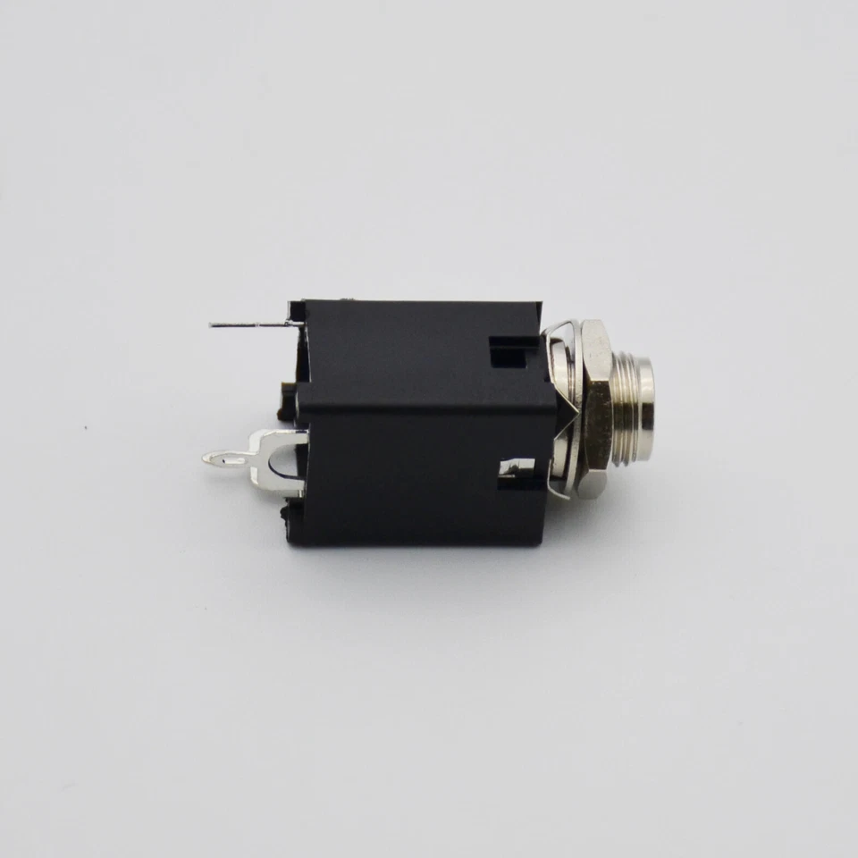 10,1/4" 6.35mm Stereo headphone Jack Socket Audio plug for guitar pedal/amp/ diy - Image 4 of 4