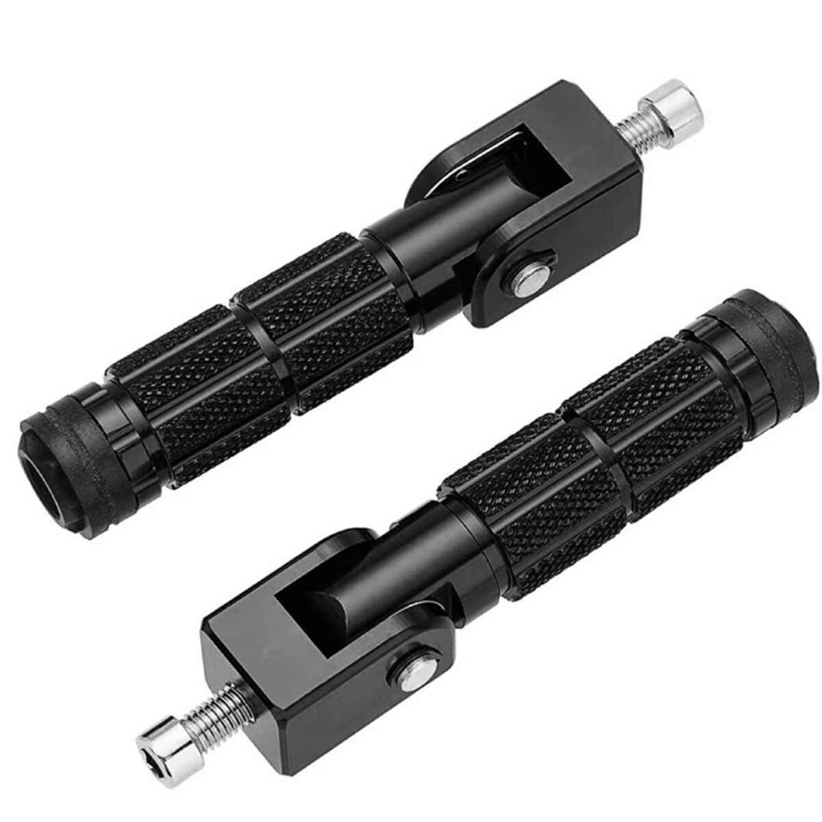 Folding Motorcycle Foot Pegs Rest Footpeg Rearset Pedals Motorbike Accessories