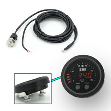 150psi Red Led Display Digital Electronic Oil Pressure Gauge W18 Npt Sensor