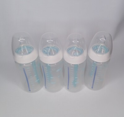 Nuk Baby Bottle Lot Of 4 Bottles Blue 10 Oz. | eBay
